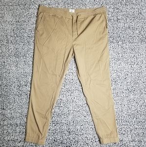 H&M Slim Fit Khaki Joggers
